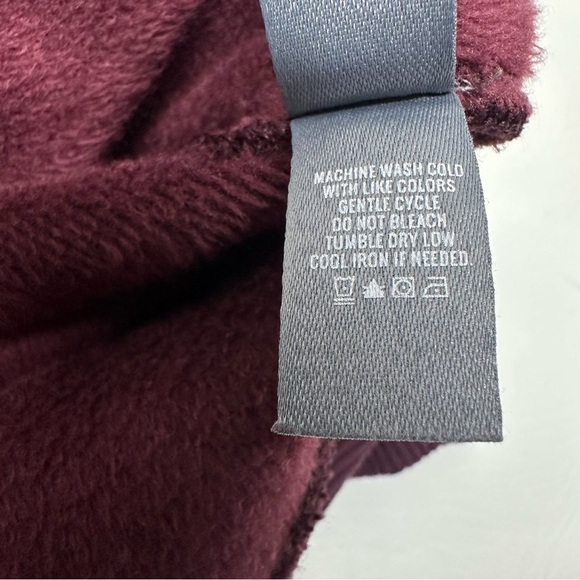 Aerie Maroon Pullover sweatshirt oversized size XS NWT - Picture 7 of 9